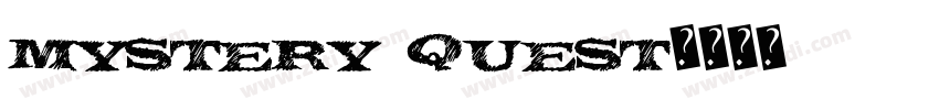 Mystery Quest字体转换